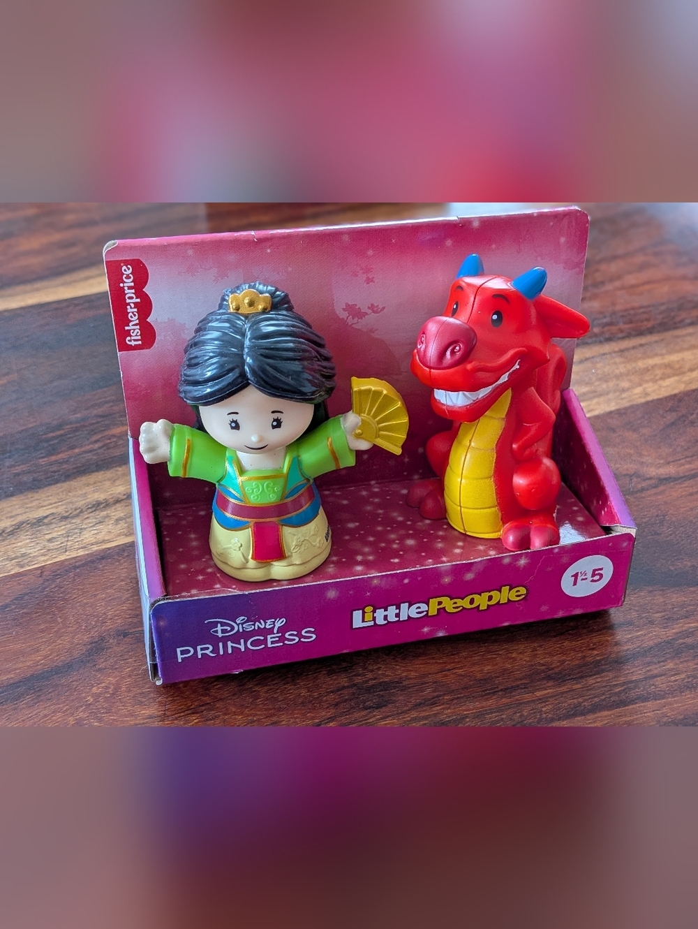 Disney Little People Mulan And Mushu